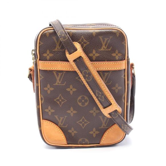 Louis Vuitton Handbags - Louis Vuitton Danube Shoulder Bag Canvas Leather Monogram Brown